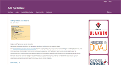 Desktop Screenshot of adlitipbulteni.com